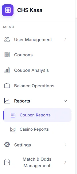 Admin panel İngilizce dil desteği